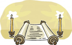 Torah Scroll-open 1