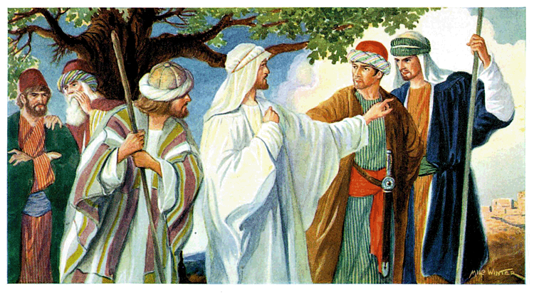Yeshua teaching disciples