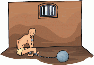 Joseph in prison
