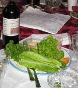 Seder Plate (bottom photo)